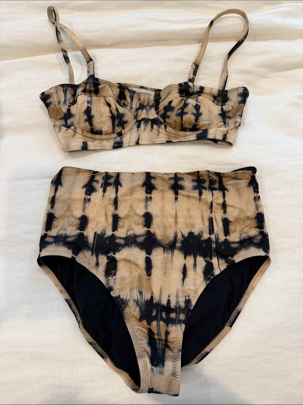 Ulla Johnson Tie-Dye Bikini Set